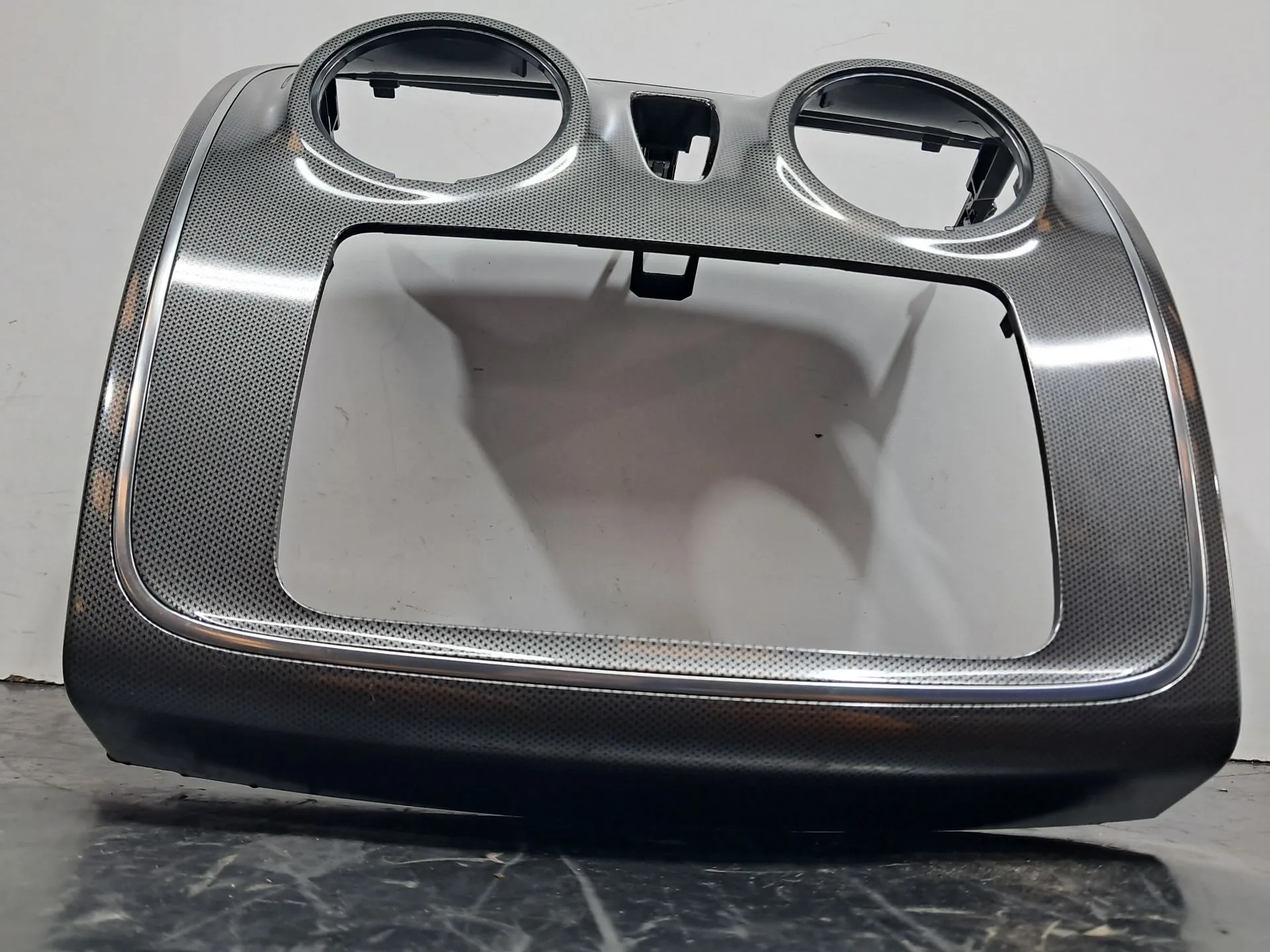 Moldura da consola central / rádio / aro DACIA Sandero II (5S_) Imagem-2