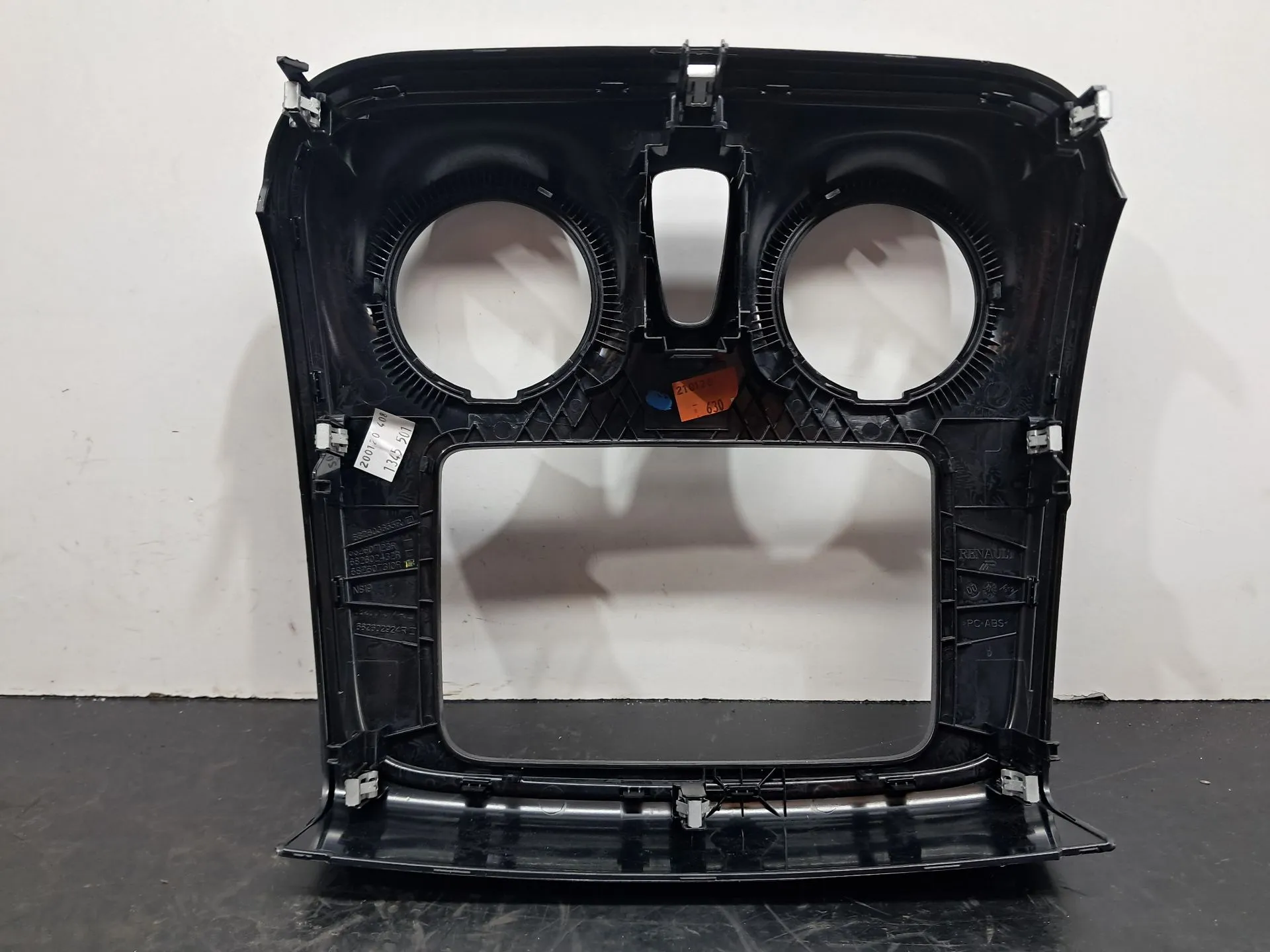 Moldura da consola central / rádio / aro DACIA Sandero II (5S_) Imagem-4