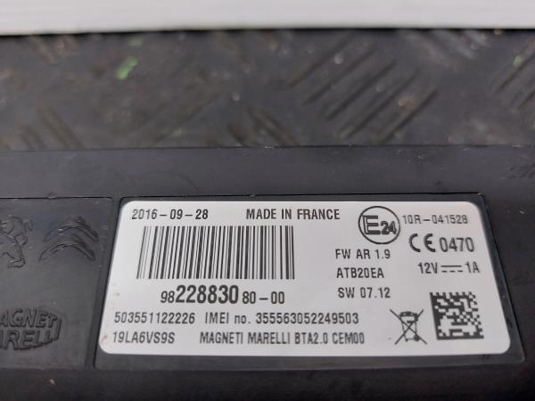 Modulo Bluetooth CITROËN C4 Grand Picasso II (DA_, DE_) Imagem-4