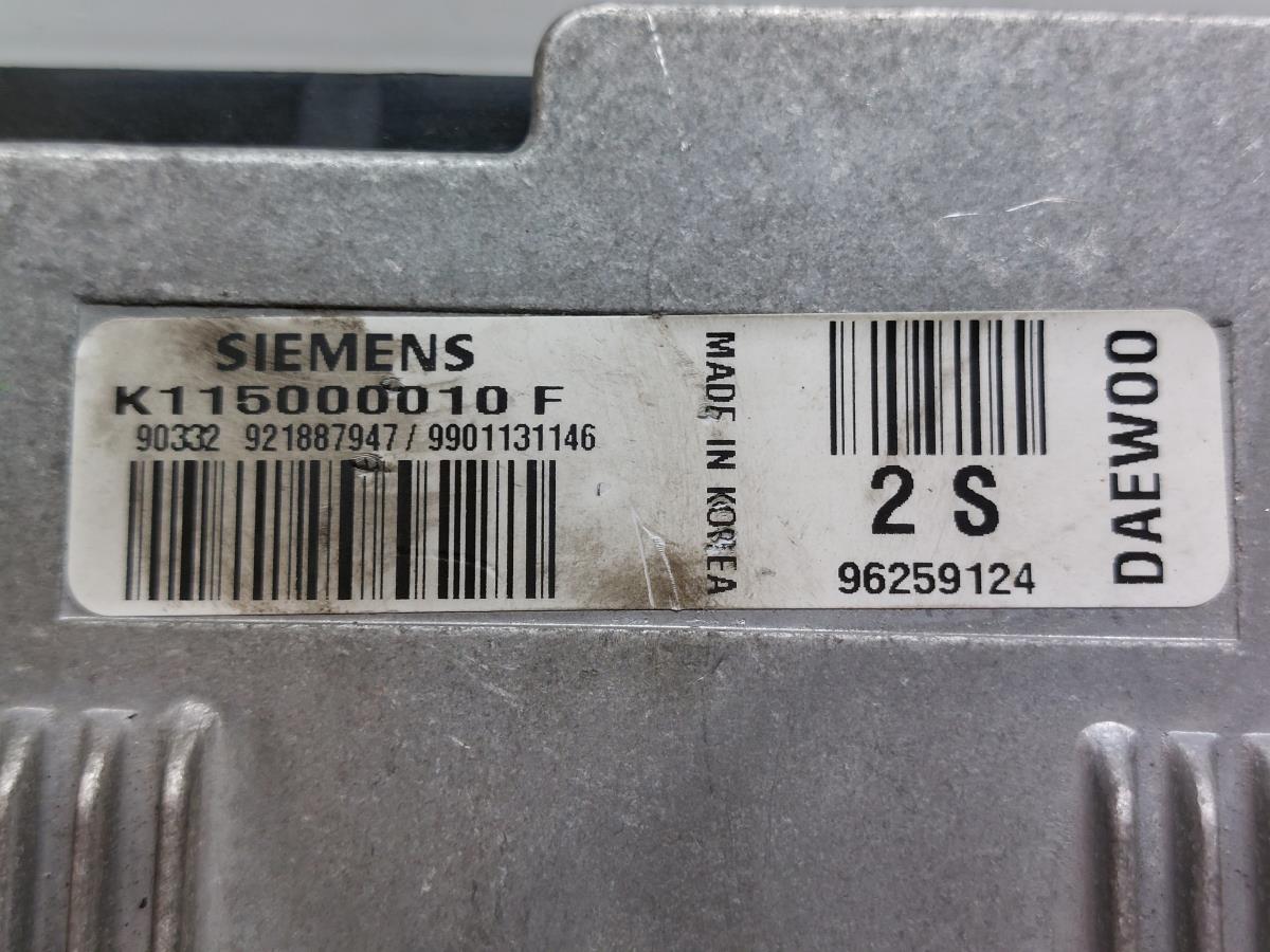 Engine control unit / ECU DAEWOO Matiz (M100, M150) Imagem-1