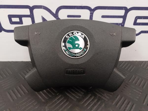 Airbag Conducteur Pour Skoda Fabia I Phase 1 (1999-2004) - Réf. 122421200, Occasion Fonctionnel