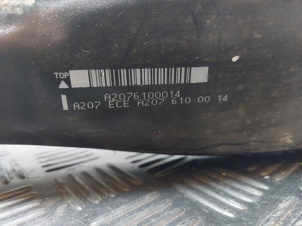 Renfort pare-chocs arrière MERCEDES-BENZ Classe E Cabriolet (A207) Imagem-2