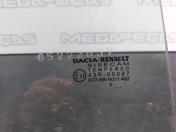Vidro porta trás direito DACIA Sandero II (5S_) Imagem-1