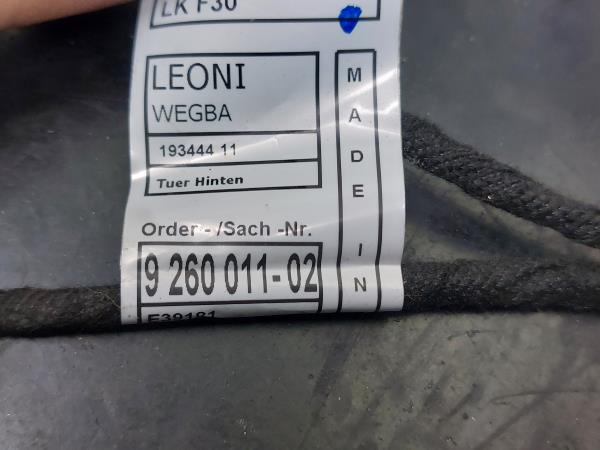 Installation électrique intérieure / câblage intérieur BMW 3 (F30, F80) Imagem-9