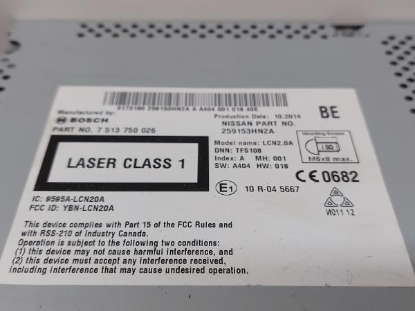 Rádio / auto-rádio NISSAN Micra IV (K13) Imagem-1