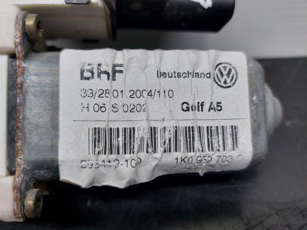 Motor vidro trás esquerdo VOLKSWAGEN Golf V (1K1) Imagem-5