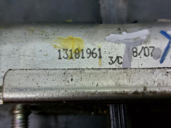 Left rear Door limiter OPEL Corsa D Imagem-3
