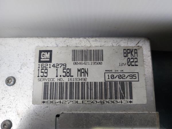 Centralita motor / ECU LANCIA Dedra (835_) Imagem-1