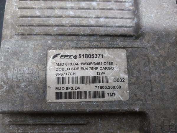 Centralita motor / ECU FIAT Doblo Combi (119_, 223_) Imagem-1