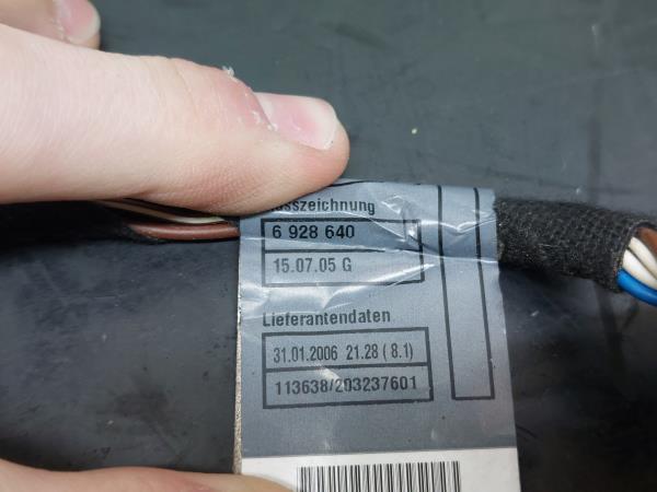 Installation électrique intérieure / câblage intérieur BMW 3 (E90) Imagem-10