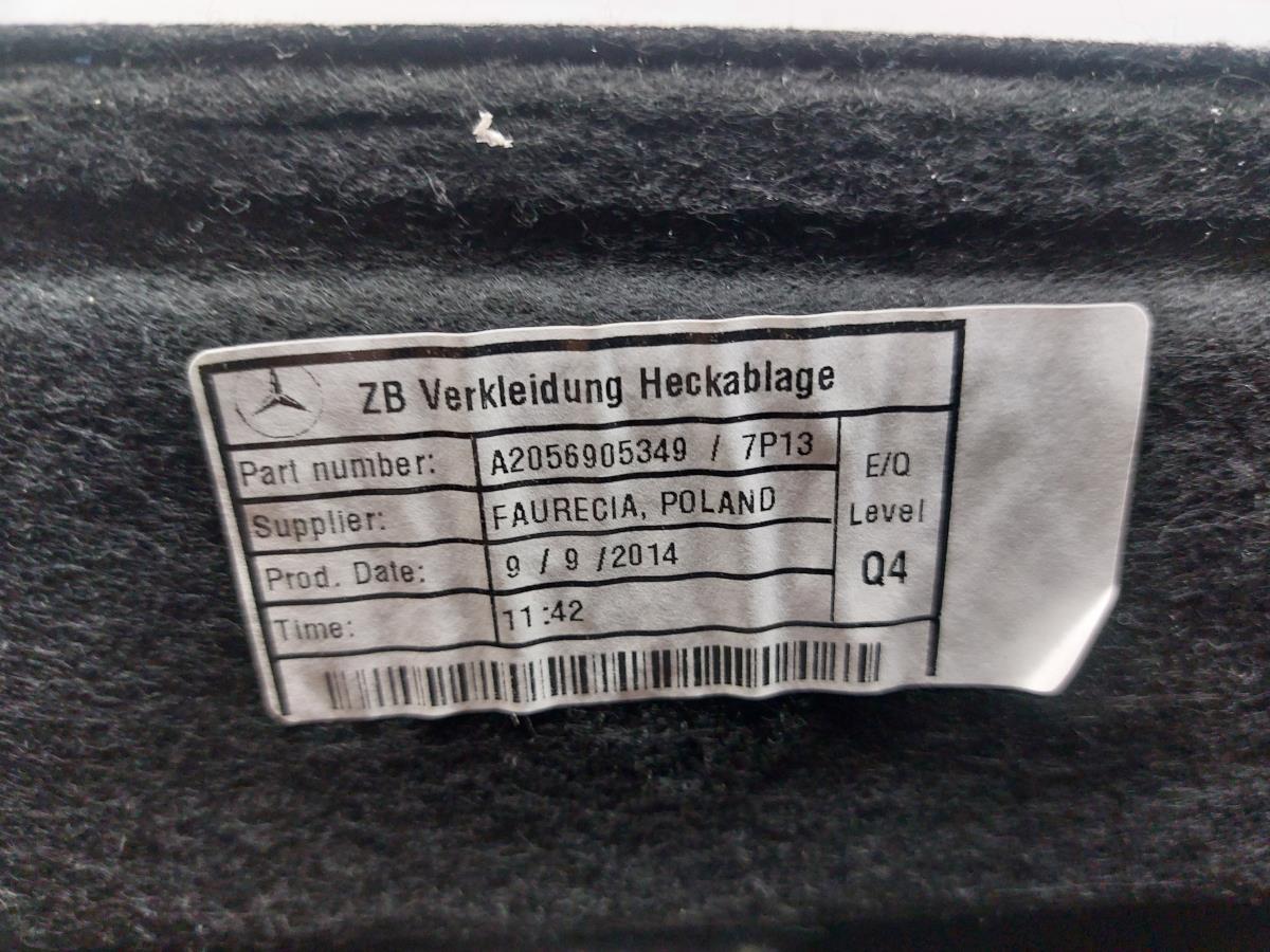 Chapeleira / tampo da mala MERCEDES-BENZ Classe C (W205) Imagem-16