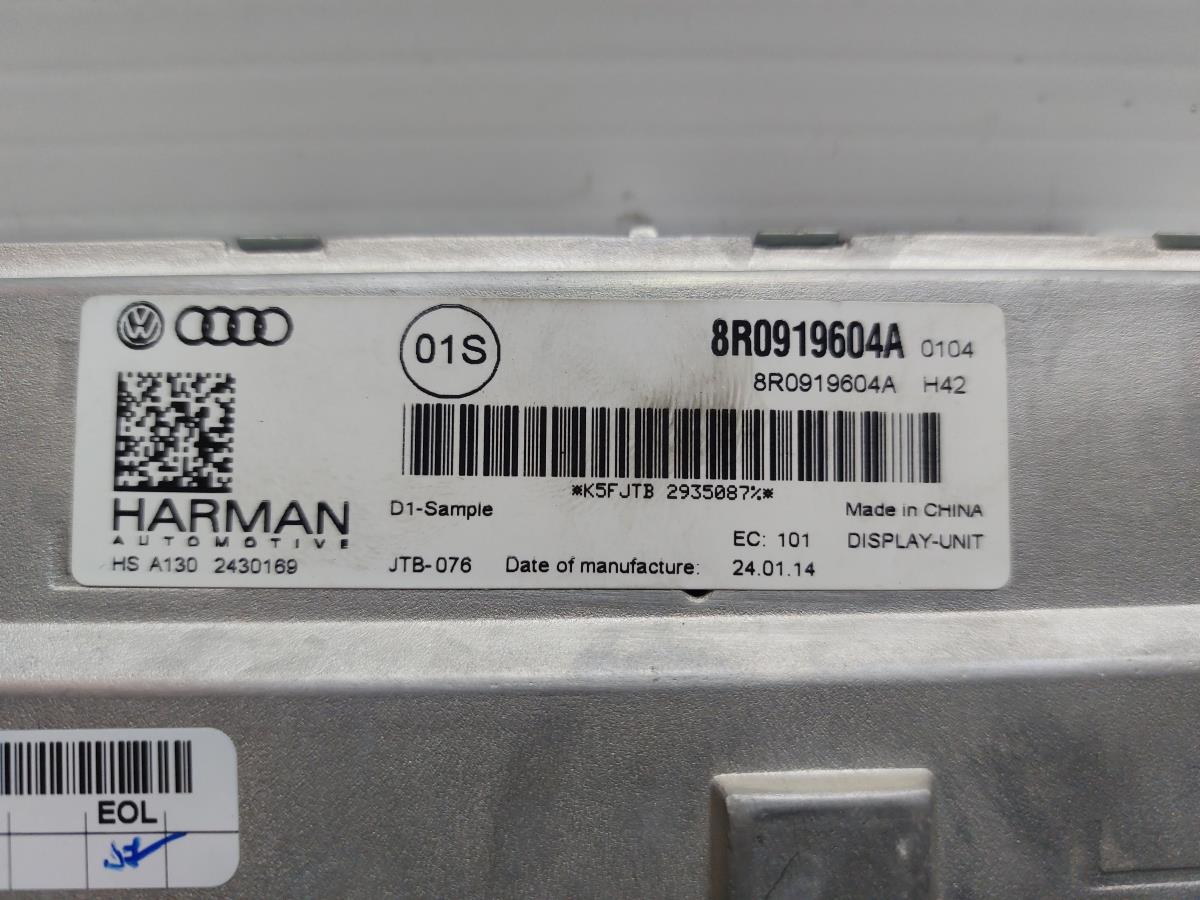 Écran de Navigation AUDI A5 Sportback (8TA) Imagem-5