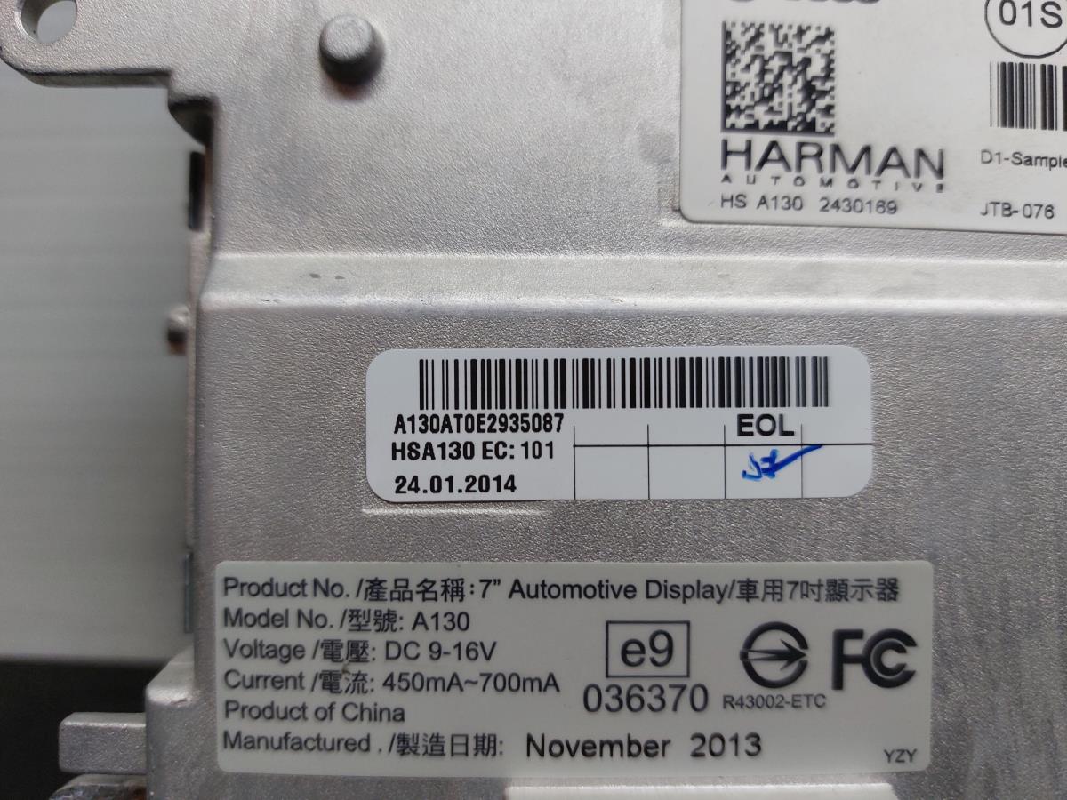 Écran de Navigation AUDI A5 Sportback (8TA) Imagem-6