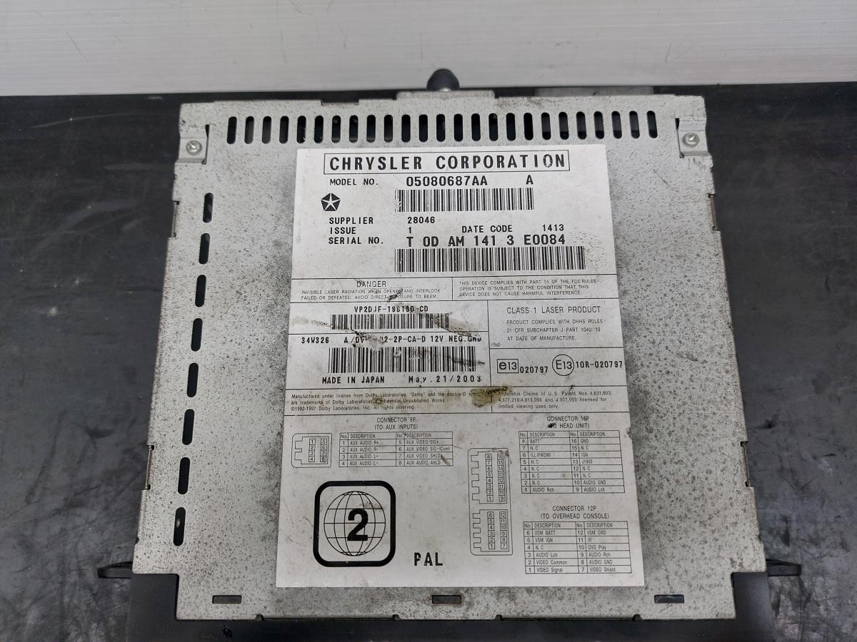 GPS Navigation Control Unit Module CHRYSLER Voyager IV (RG, RS) Imagem-3