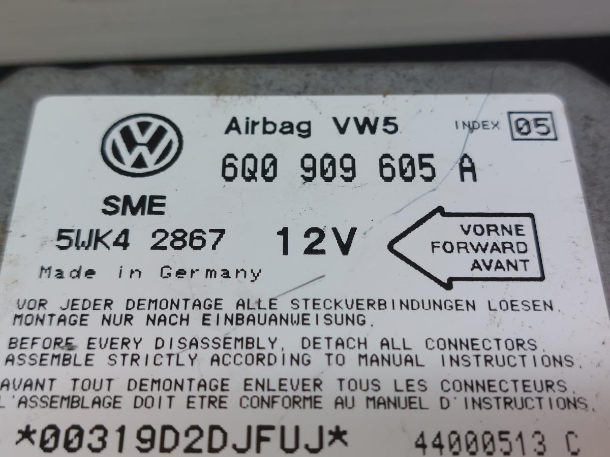 Airbag control unit / ECU Airbag VOLKSWAGEN Golf IV (1J1) Imagem-3