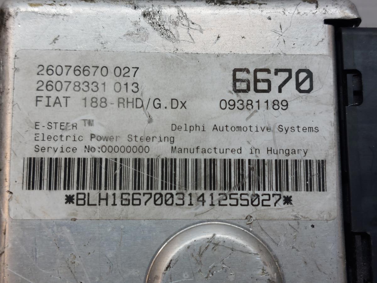 Calculateur / Unité direction FIAT Punto (188_) Imagem-2