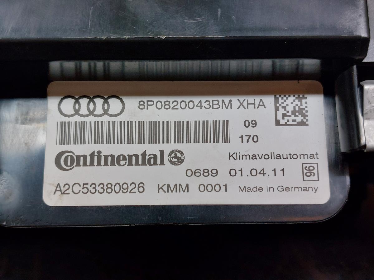 Mando climatizador AUDI A3 Sportback (8PA) Imagem-8
