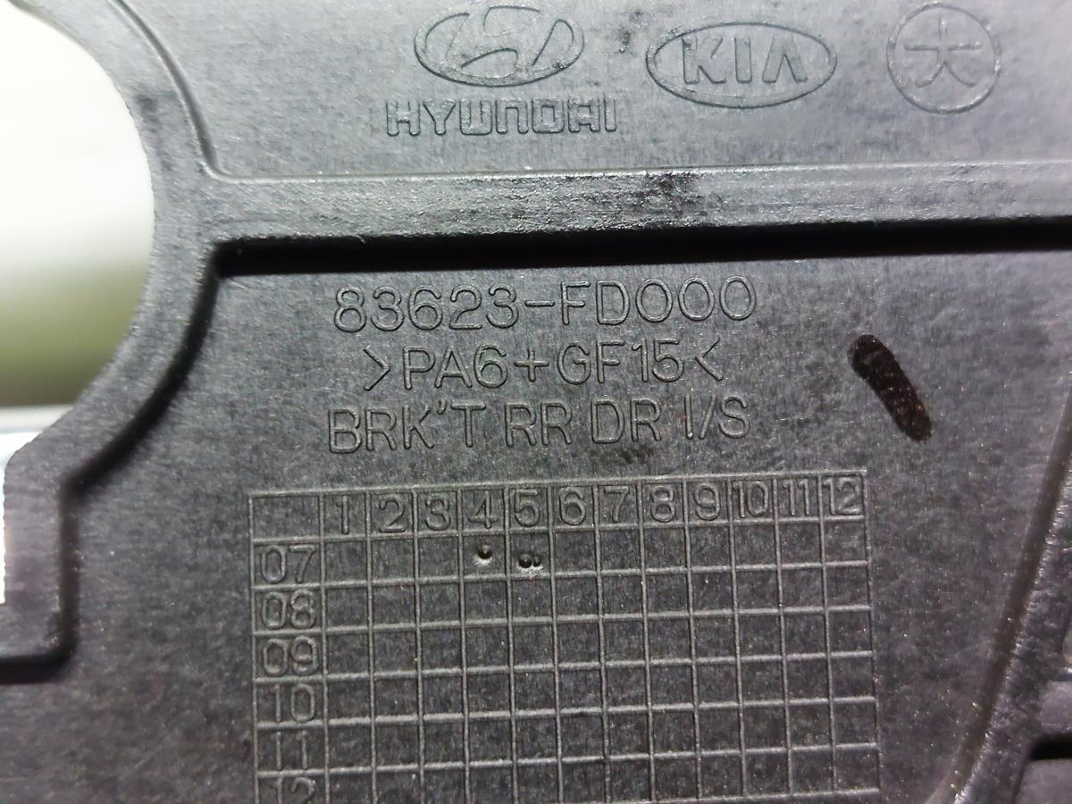 Poignée intérieure porte arrière Droite HYUNDAI i30 (FD) Imagem-4
