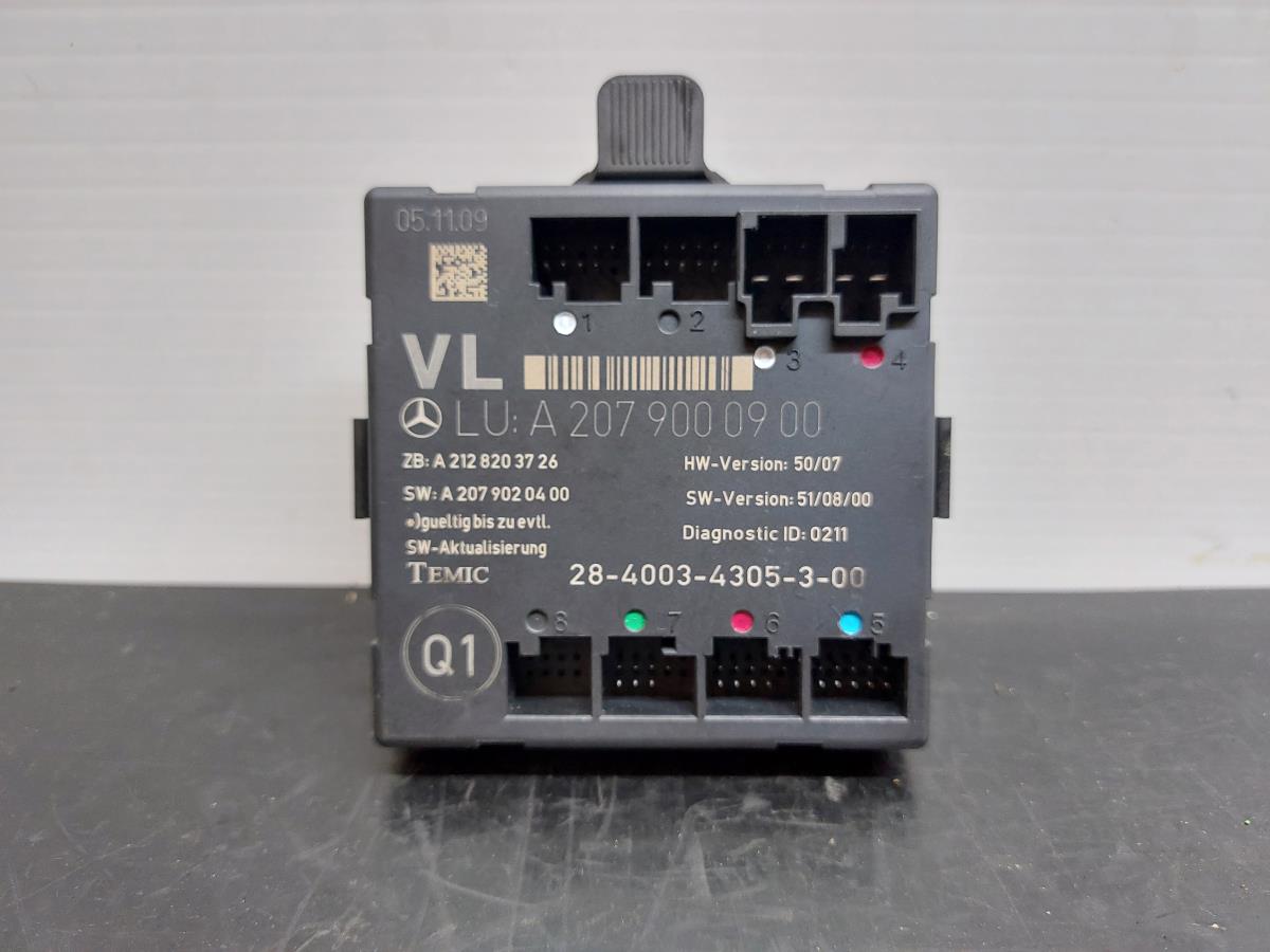 Module porte avant gauche MERCEDES-BENZ Classe E Coupé (C207)