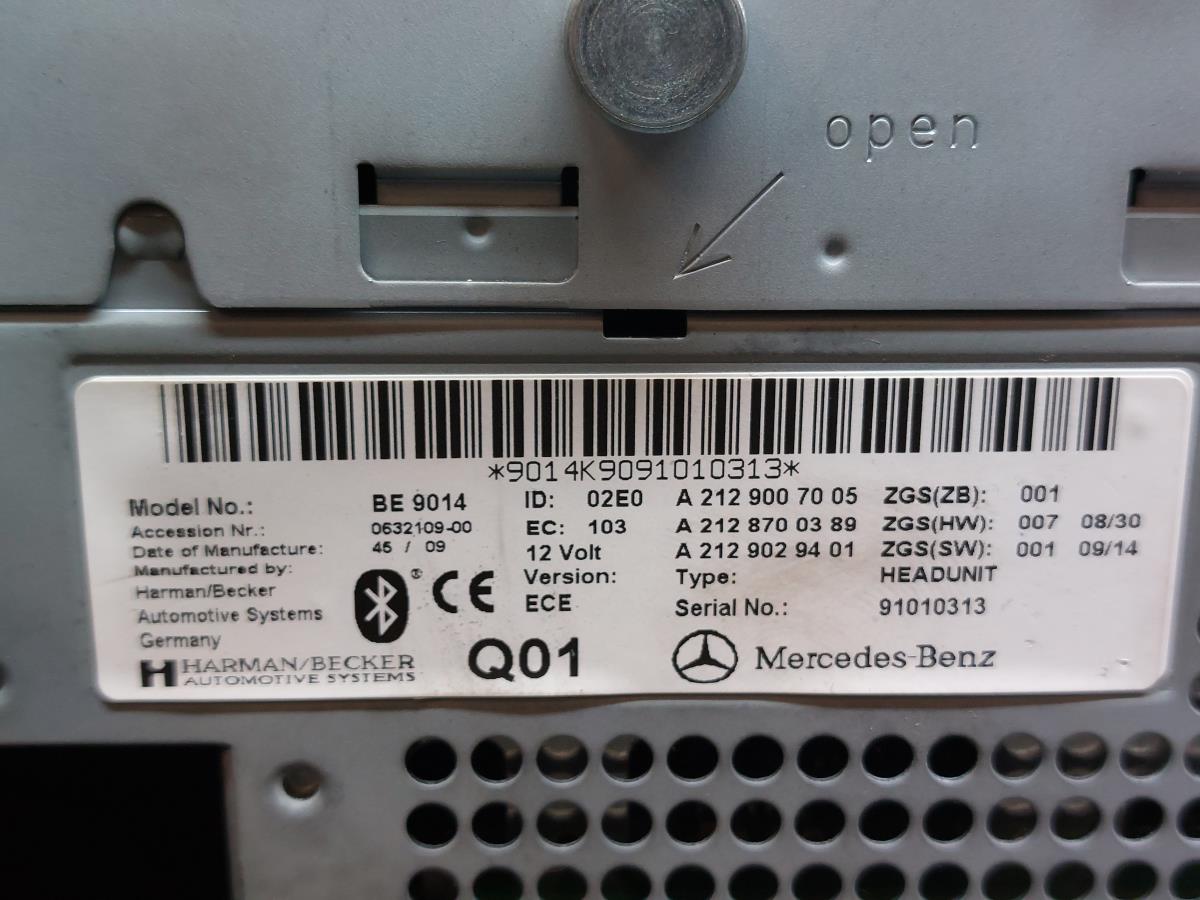 Rádio / auto-rádio MERCEDES-BENZ Classe E Coupé (C207) Imagem-4