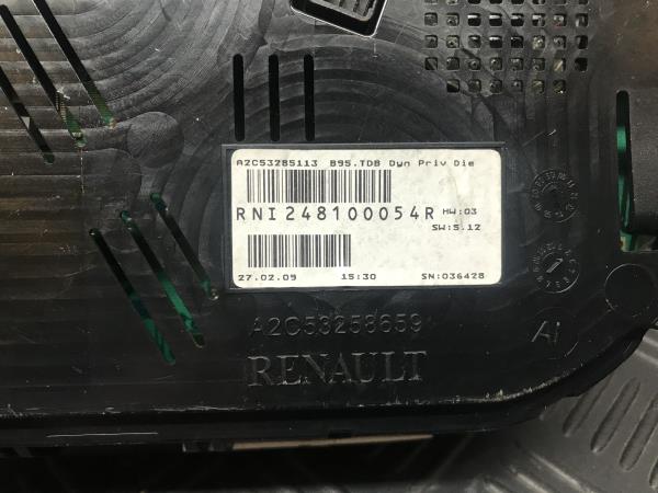 Compteur de vitesse RENAULT Megane III (BZ0_) Imagem-6