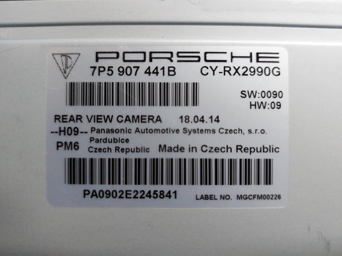 Módulo câmera PORSCHE Cayenne (92A) Imagem-1