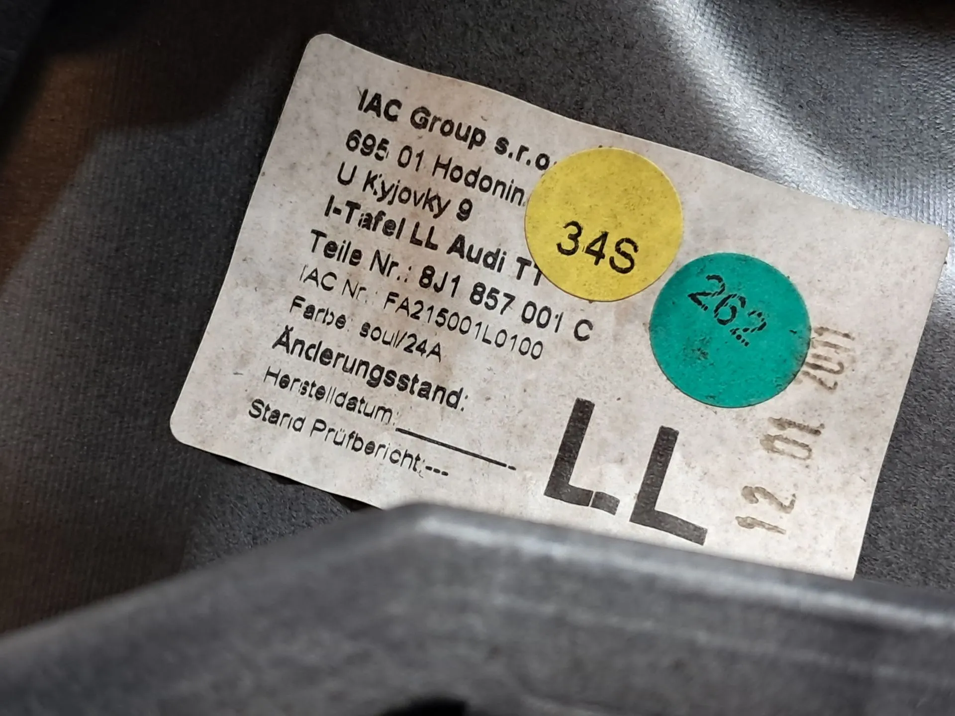 Airbag Kit AUDI TT (8J3) Imagem-17