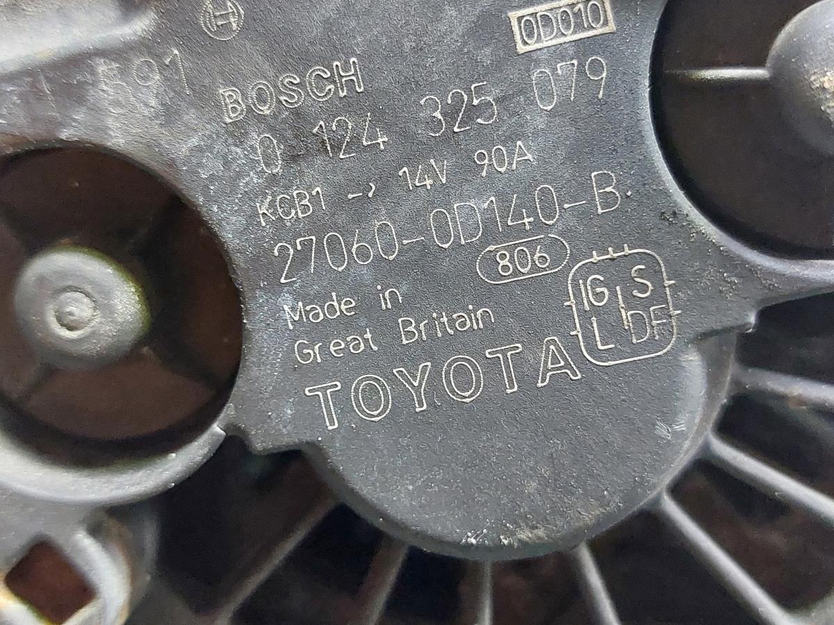 Alternator TOYOTA Corolla Hatchback (_E12_) Imagem-4