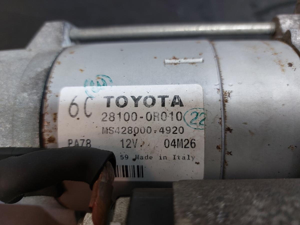 Motorino di avviamento TOYOTA Verso (_R2_) Imagem-5