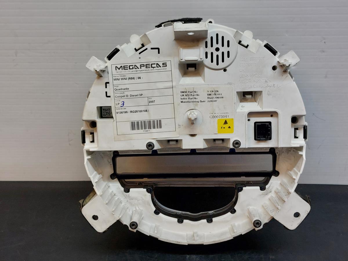 Quadro strumenti / Pannello strumenti MINI Mini (R56) Imagem-3