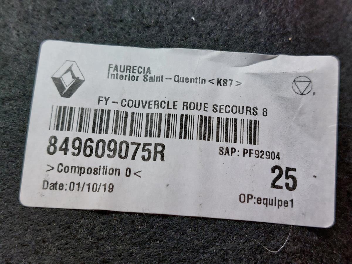 Chapeleira / tampo da mala RENAULT Scénic IV (J9_) Imagem-4