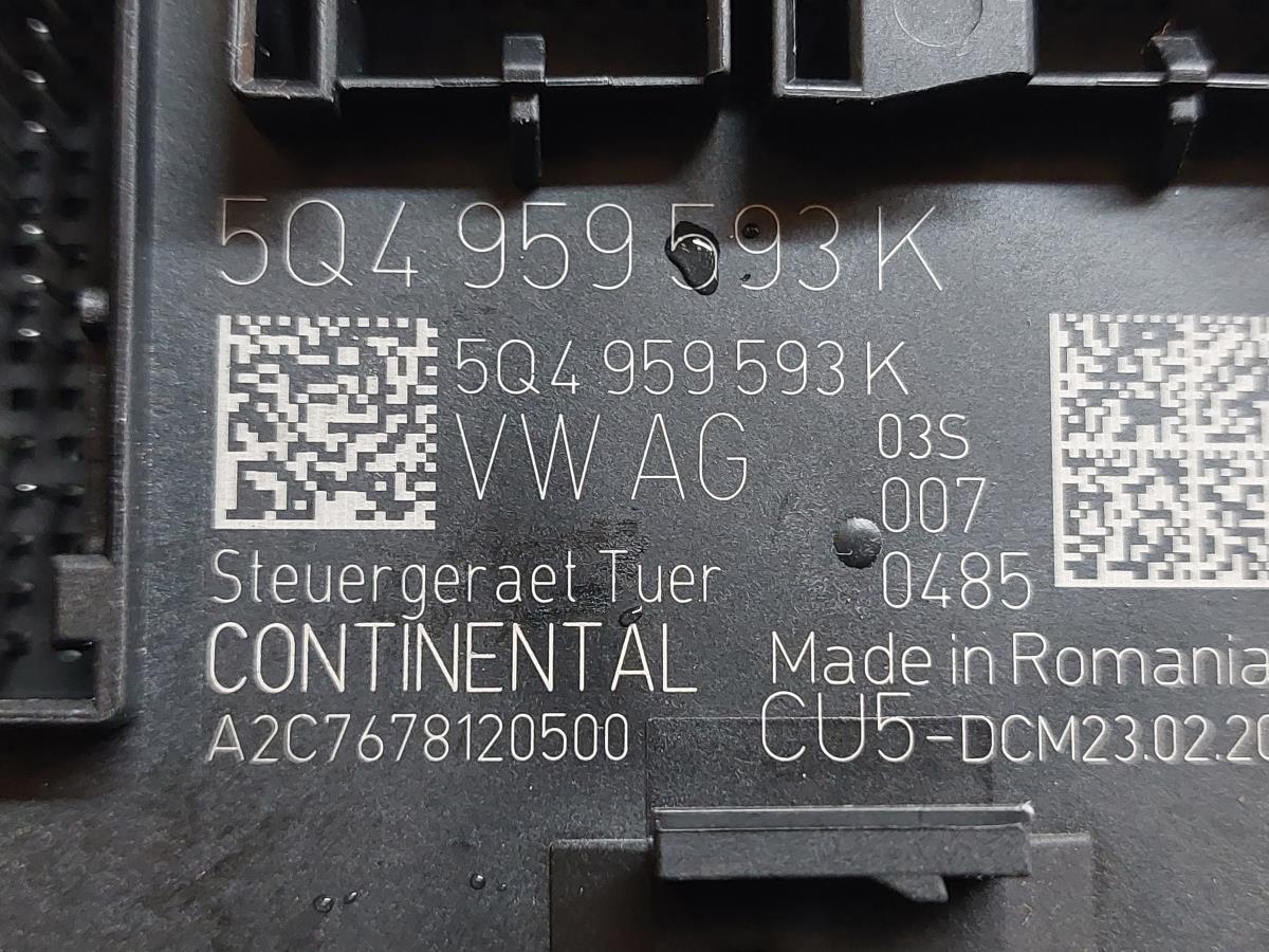 Module porte avant gauche SKODA Kodiaq (NS7) Imagem-1
