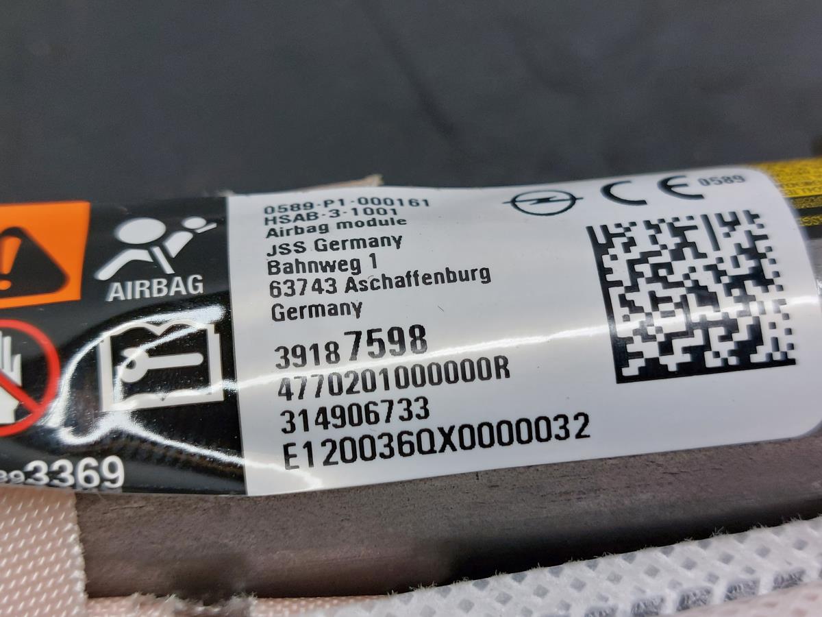 Airbag cortina direito OPEL Astra K Imagem-5
