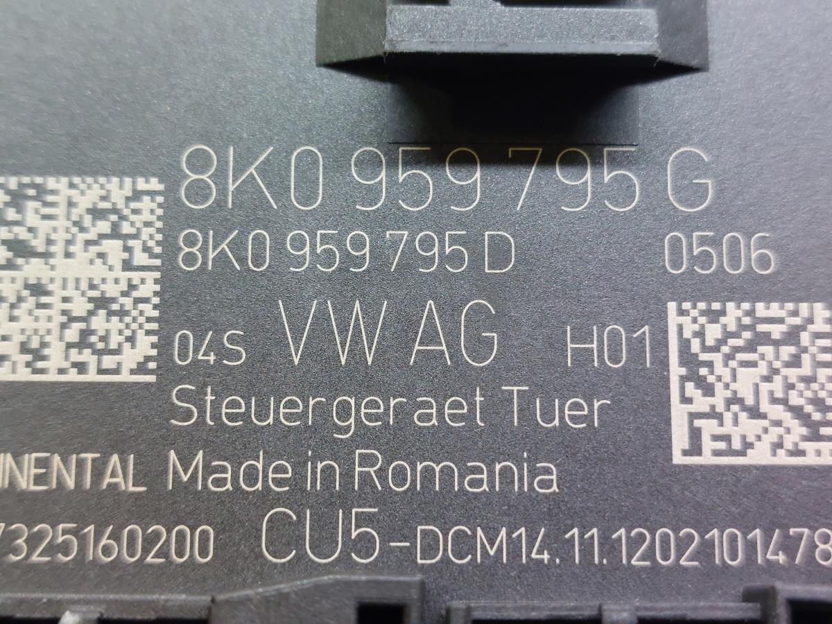 Module porte arrière gauche AUDI A4 Avant (8K5, B8) Imagem-4