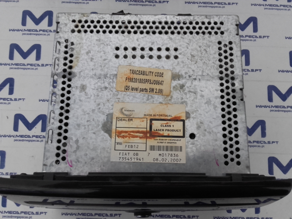 Rádio / auto-rádio FIAT Bravo II (198_) Imagem-1