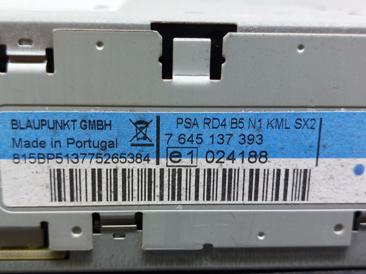 Rádio / auto-rádio CITROËN C4 I (LC_) Imagem-5