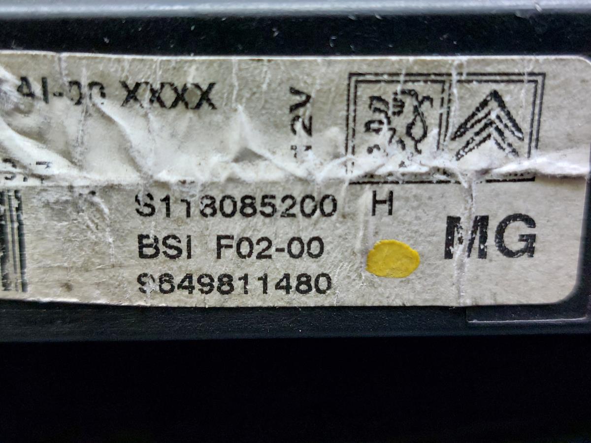 Fuse box / SAM / BSI CITROËN C3 I (FC_) Imagem-9