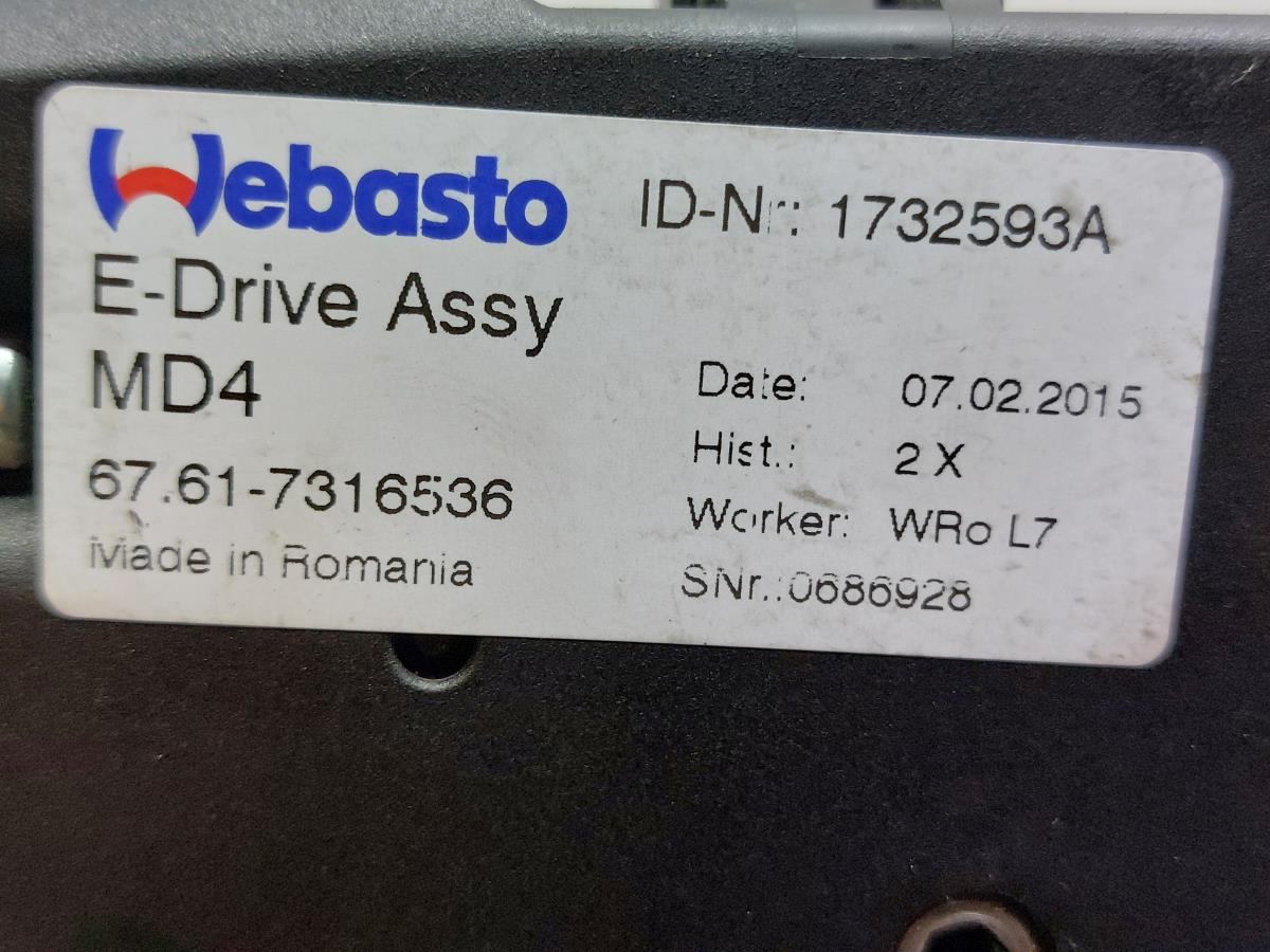 Moteur toit ouvrant BMW 4 Gran Coupe (F36) Imagem-1