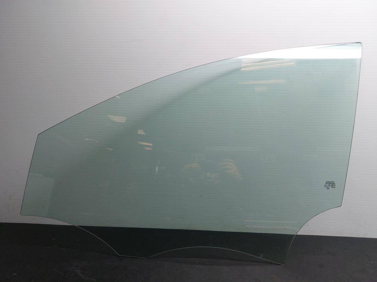 Left front door glass SEAT Ibiza IV (6J5, 6P1)