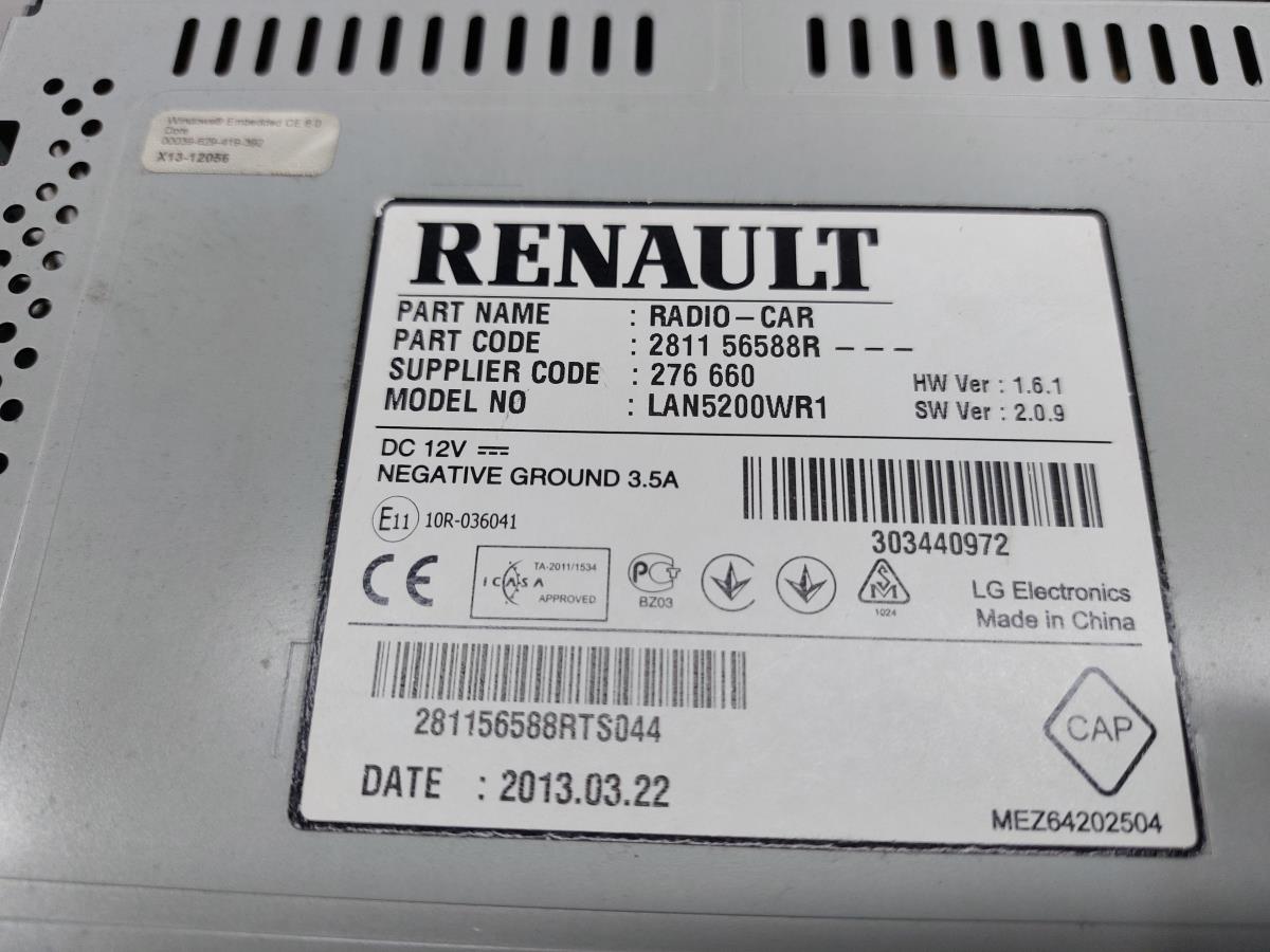 Display / ecrã de informações DACIA Sandero II (5S_) Imagem-2