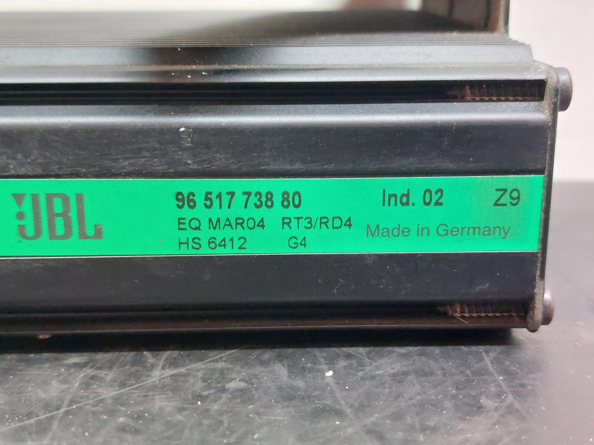 Amplificateur Haut-Parleurs PEUGEOT 607 (9D, 9U) Imagem-5