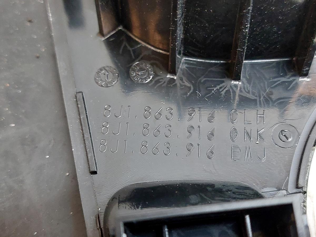 Moldura da consola central / rádio / aro AUDI TT (8J3) Imagem-10