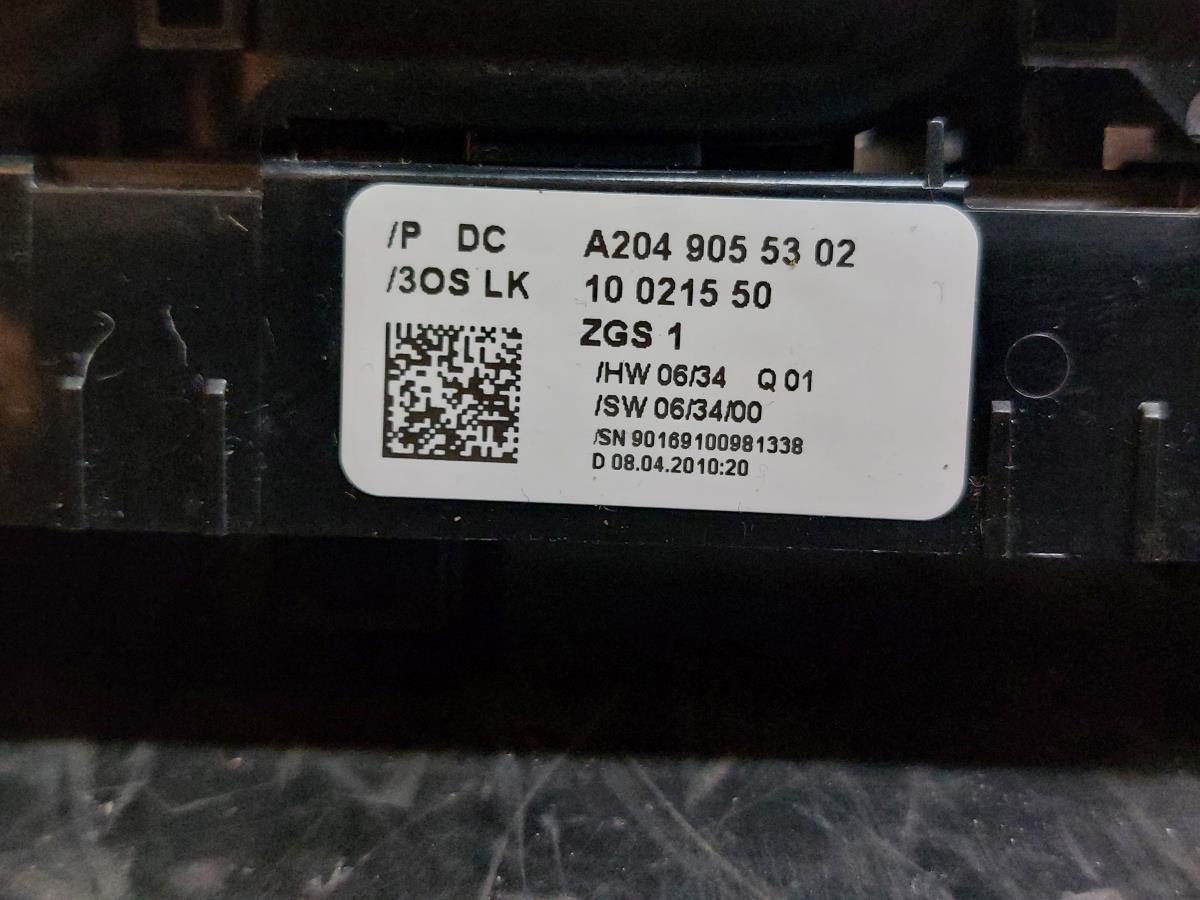 Comando / interruttore alzacristallo anteriore sinistro MERCEDES-BENZ Classe E Cabriolet (A207) Imagem-6