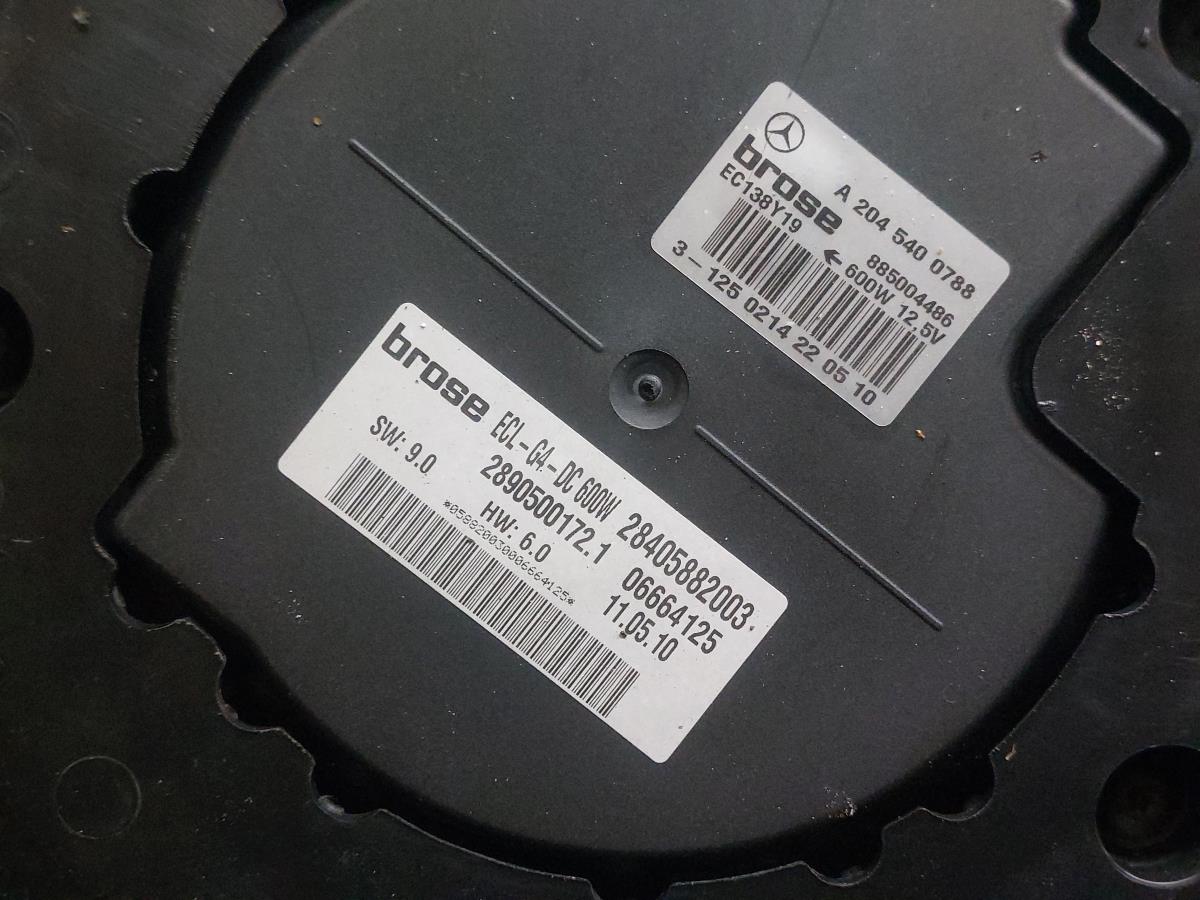 Elettroventola MERCEDES-BENZ Classe E Cabriolet (A207) Imagem-1