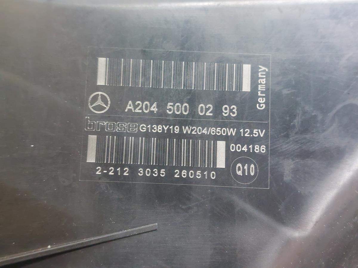 Elettroventola MERCEDES-BENZ Classe E Cabriolet (A207) Imagem-4