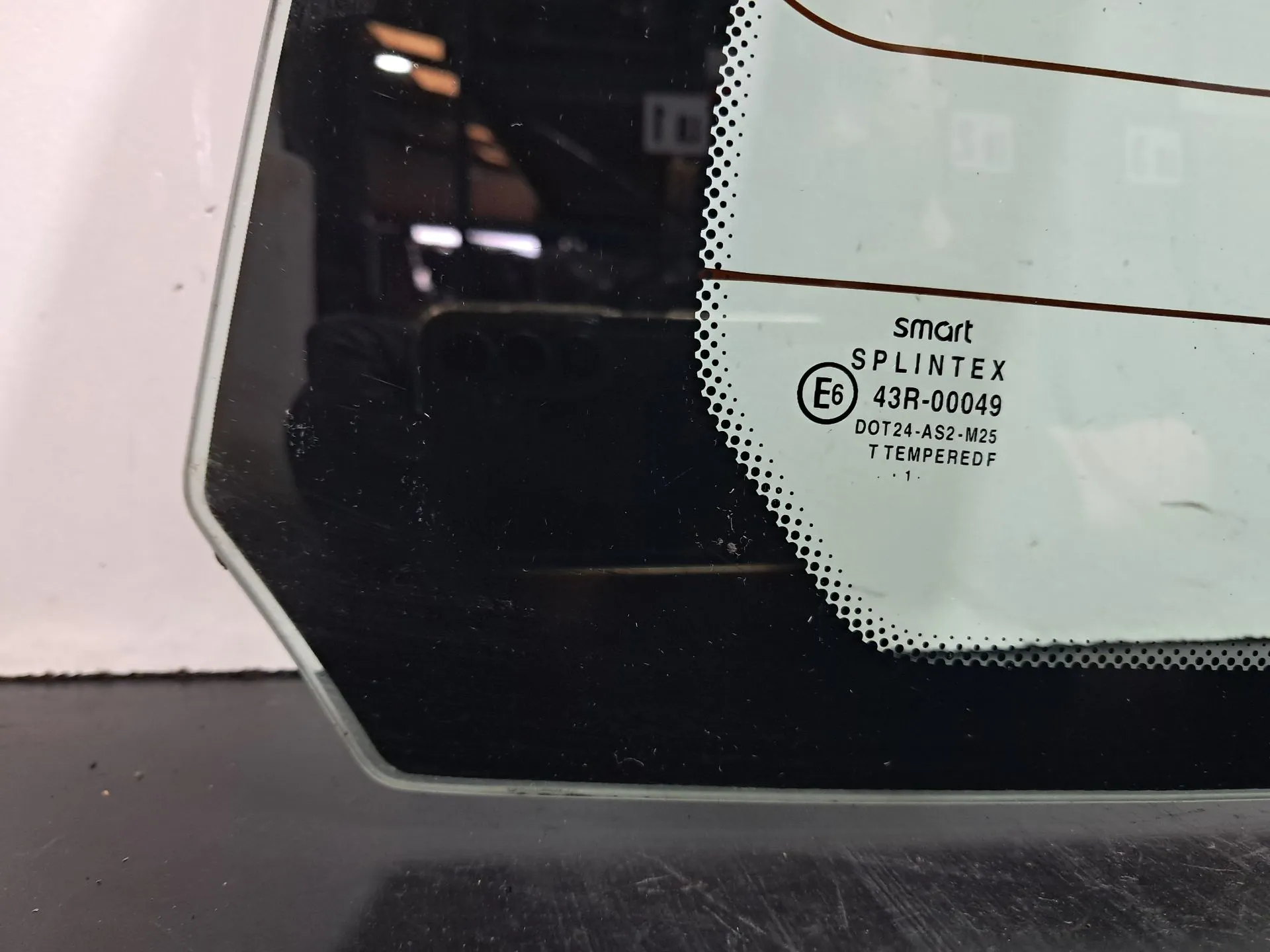 Vitre arrière SMART City-Coupé (450) Imagem-5