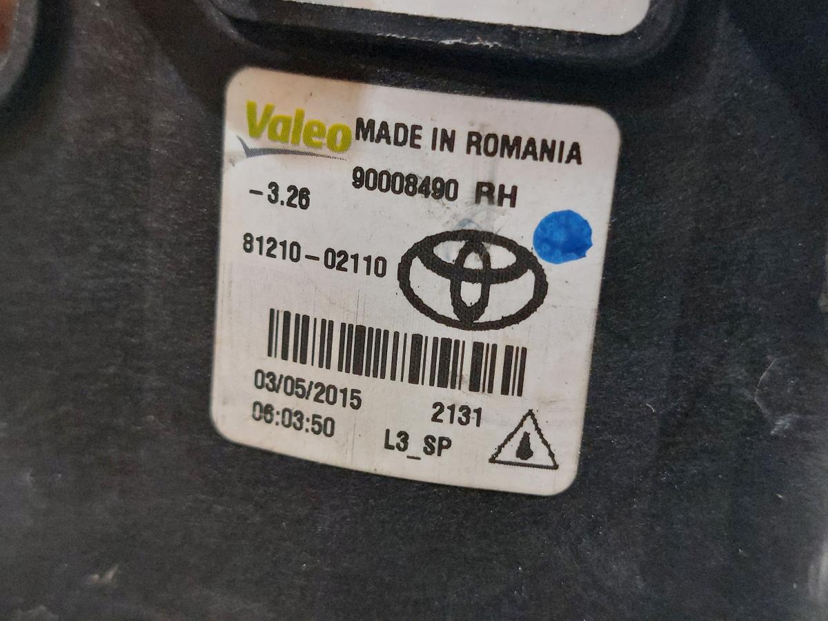 Faro antinebbia Anteriore Destro TOYOTA Verso (_R2_) Imagem-3
