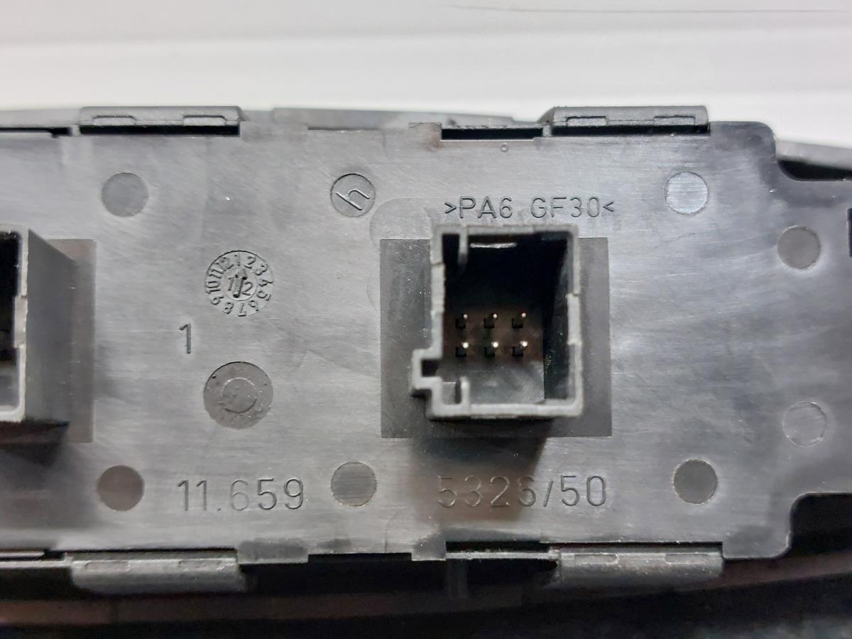Interrupteur Lève-Vitre Conducteur Citroën C4 Picasso - Panneau De Contrôle Fenêtre Gauche 6554.YH, Compatible 2006-2013