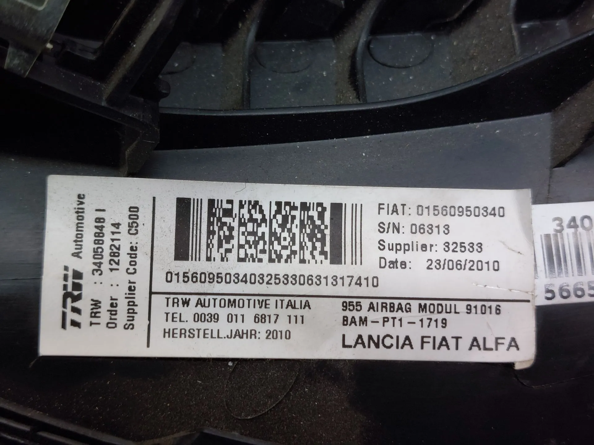 Kit de airbags ALFA ROMEO Mito (955_) Imagem-39