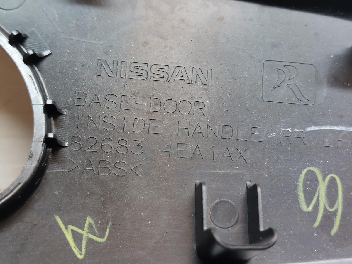 Friso da porta trás esquerdo NISSAN Qashqai II (J11) Imagem-5